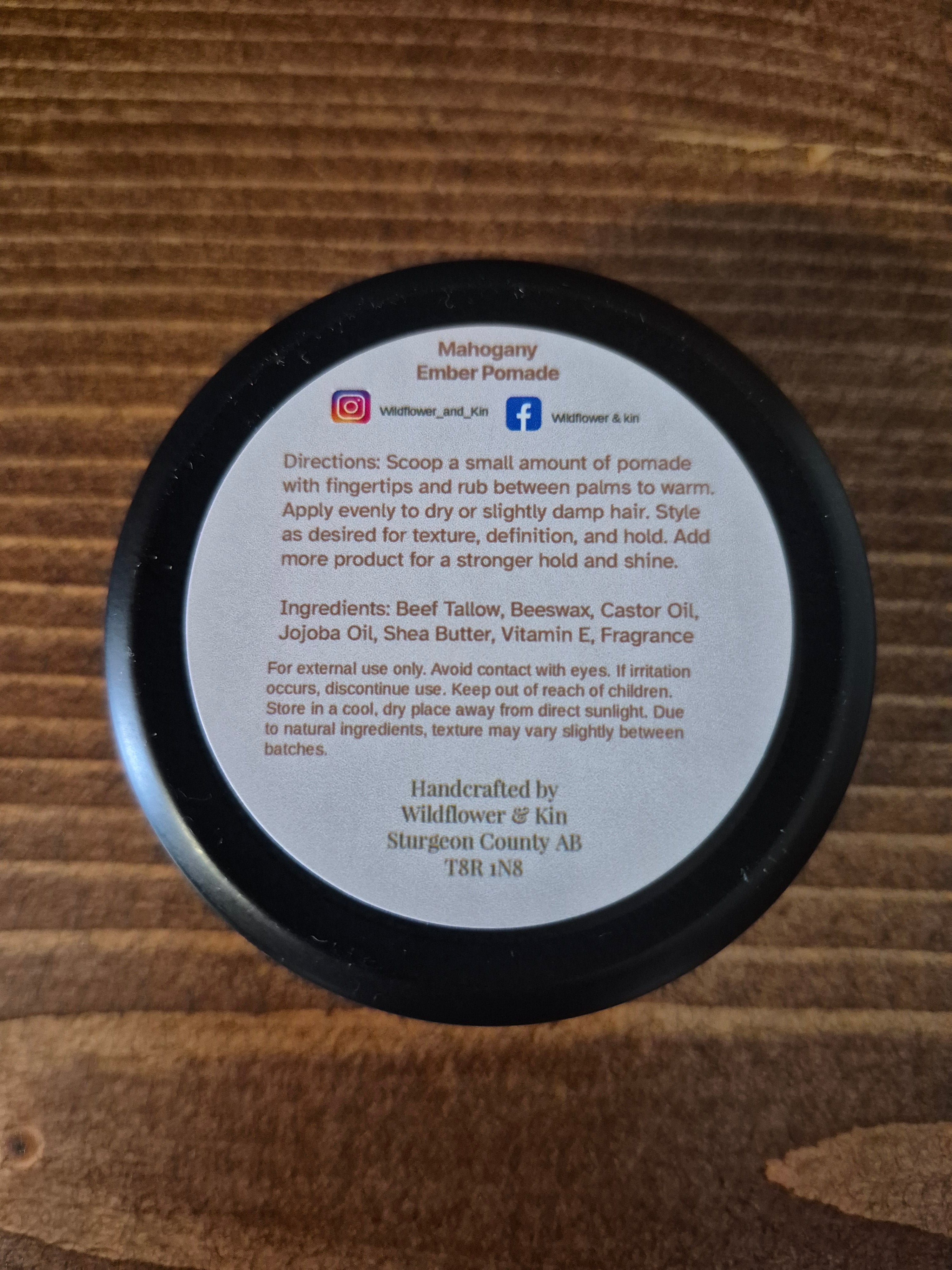 Mahogany Ember Pomade