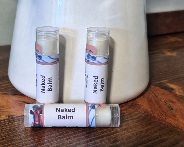 Naked lip balm