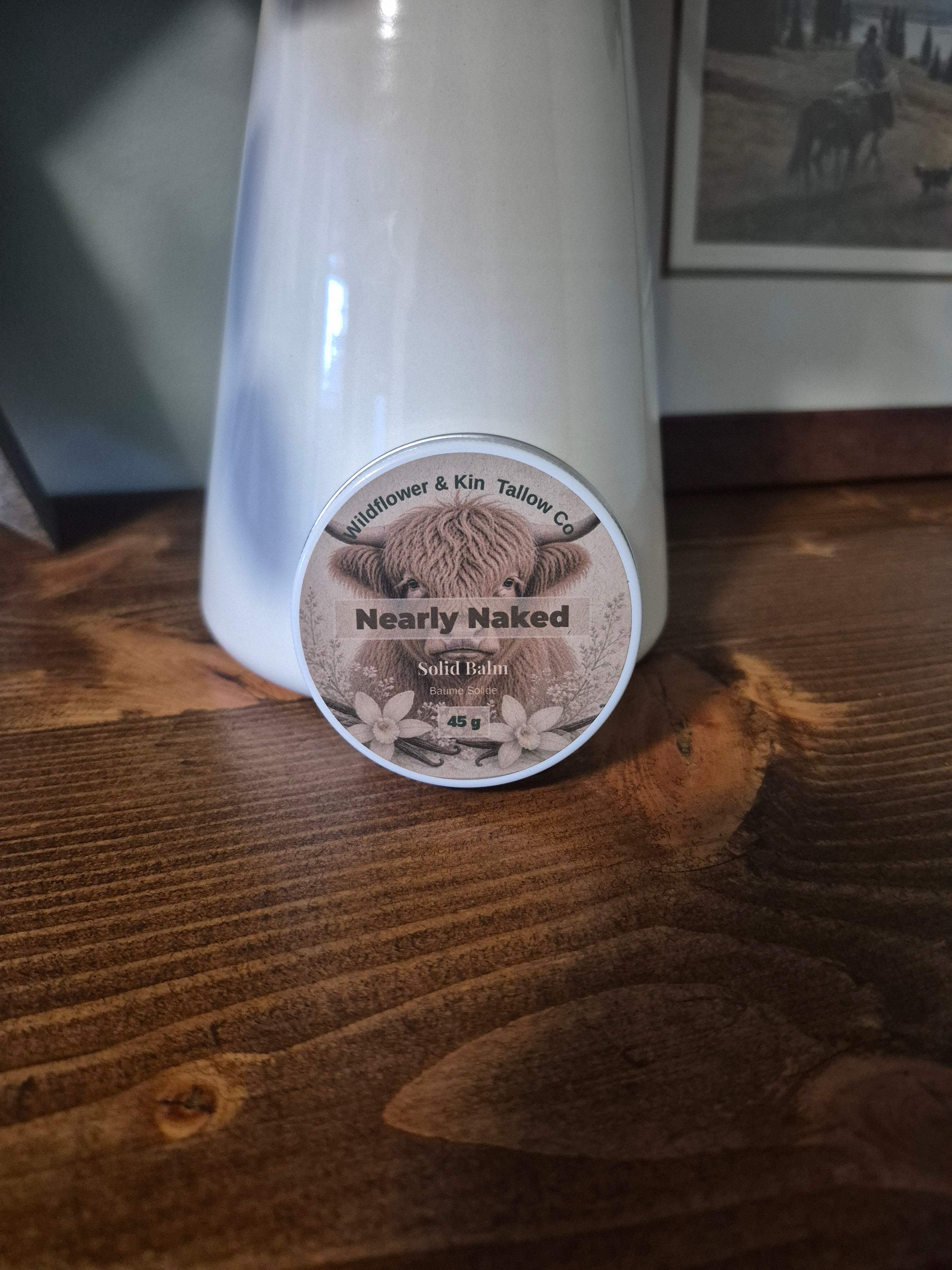 Nearly naked whipped tallow